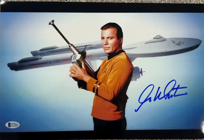 William Shatner — William Shatner Signed Photo