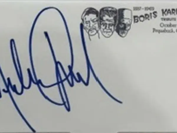 Micheal Jackson autograph