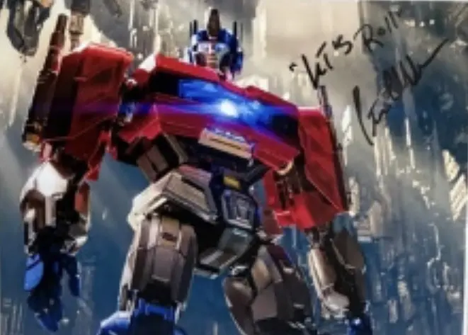 Peter Cullen — Peter Cullen Signed 8x10 W/Quote