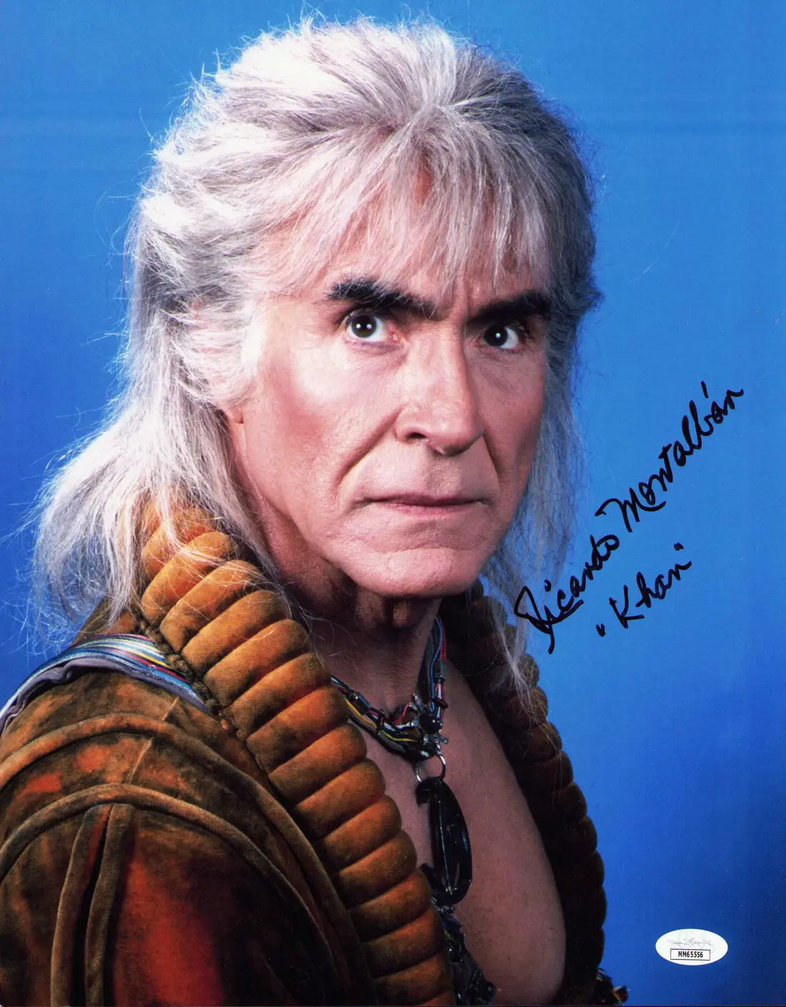 Ricardo Montalbán — Ricardo Montalbán signed 11 x 14