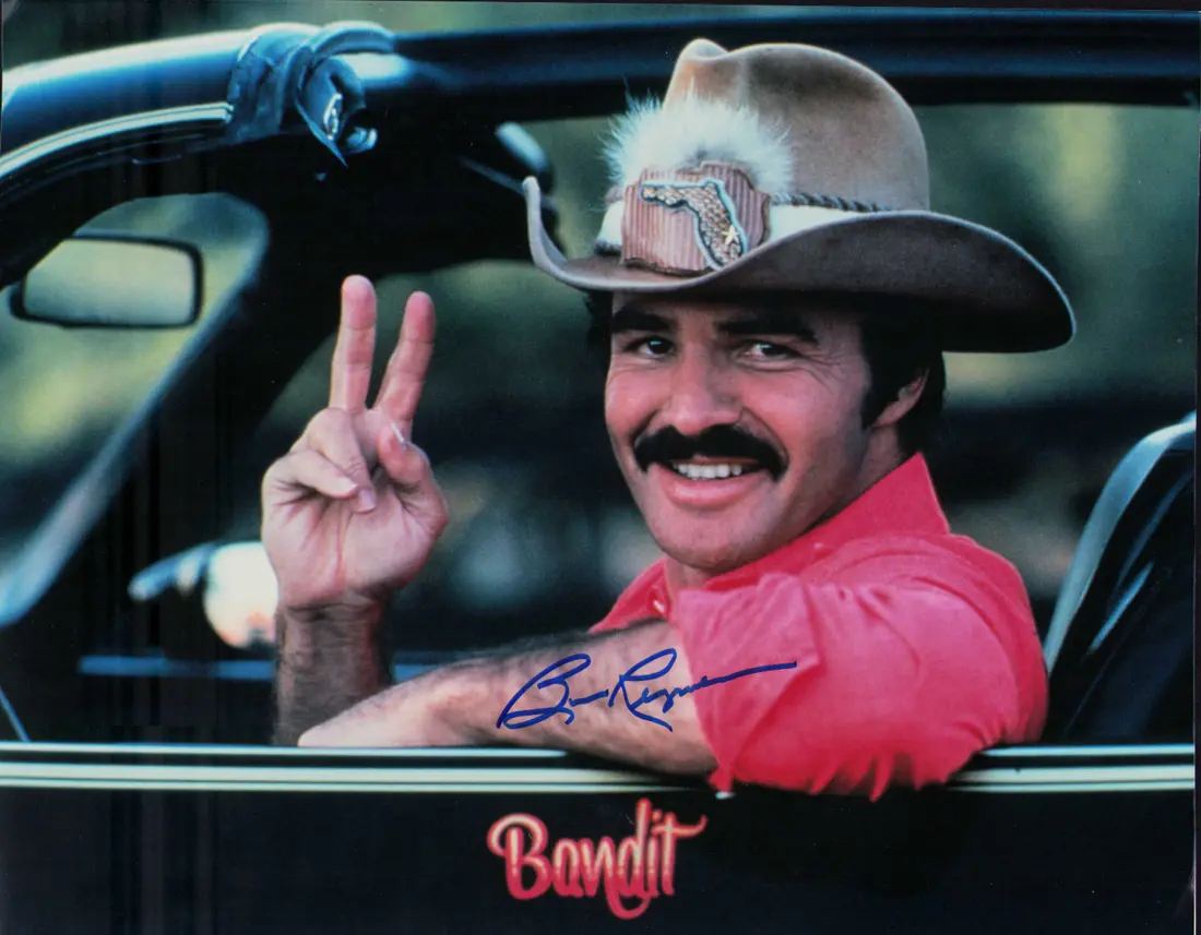 Burt Reynolds — Burt Reynolds signed 11 x 14