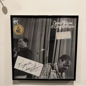Oscar Peterson Cut Signature