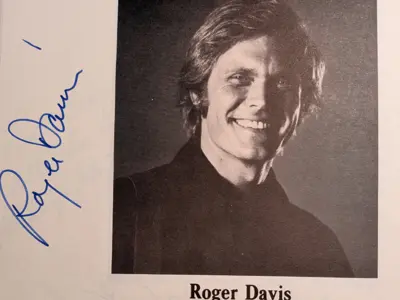 Signed Dark Shadows convention booklet