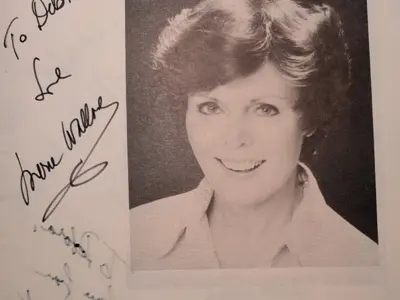 Signed Dark Shadows convention booklet