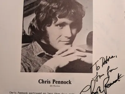 Signed Dark Shadows convention booklet