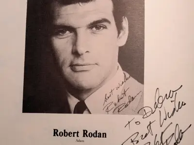 Signed Dark Shadows convention booklet