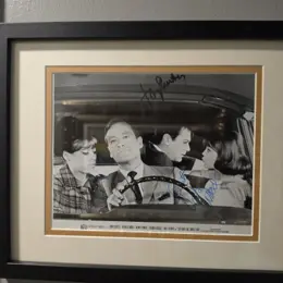 Natalie Wood & Tony Curtis - Signed 8x10