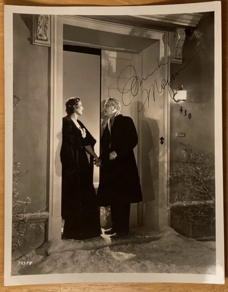 Frank Morgan — SIGNED Frank Morgan 8x10 Original 1934 Type 1 Photo (Wizard Of OZ Actor)