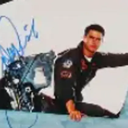 Tom Cruise Signed Photo