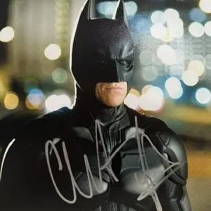 Christian Bale Signed Photo
